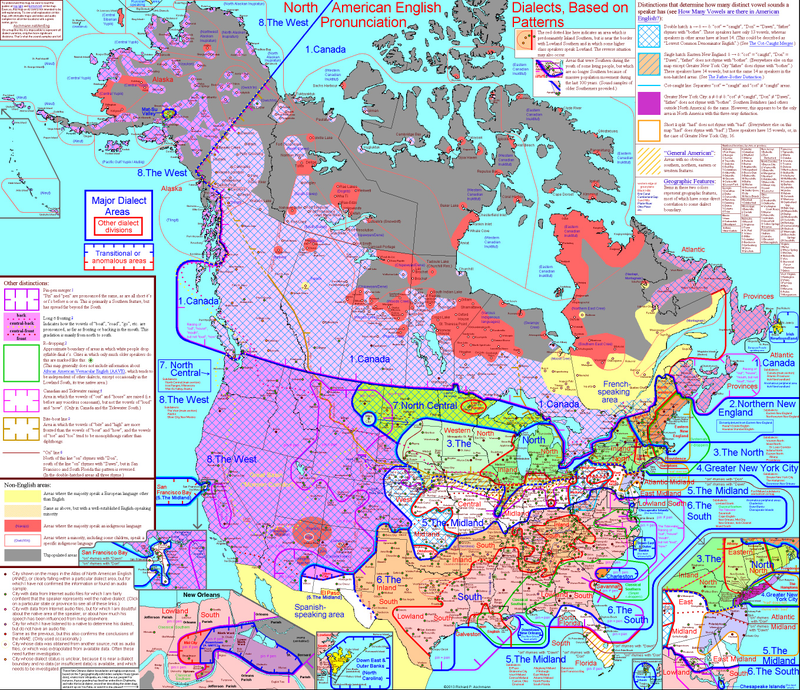 Illustration for article titled An Interactive Map of Regional American Accents, With Audio